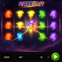Sportaza - Starburst Slot játék - NetEnt